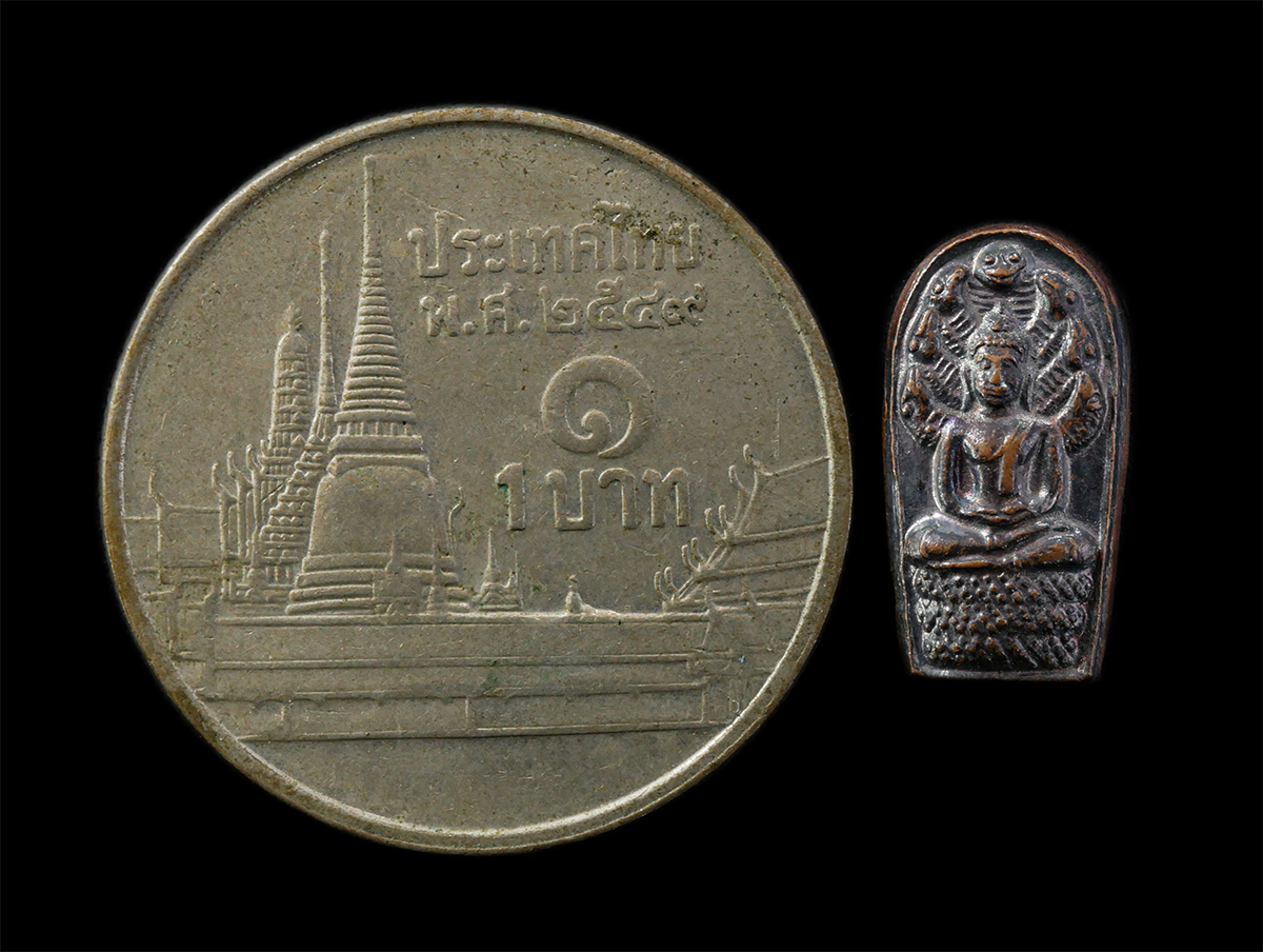 12May25 (158)p.jpg - เหรียญปรกใบมะขาม หลวงพ่อพระใส วัดโพธิ์ชัย จ.หนองคาย รุ่นบารมีพ่อ ปี2552 หลวงปู่นวน เขมจารี (พระเทพปริยัติมุนี) เหรียญเนื้อทองแดง พระเก่าสวย มวลสารดี พ [..] | https://kamulet.in.th